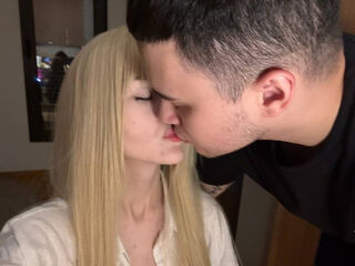 naughty cam girl giving blowjob AliceAndMarkus