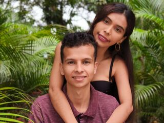 camgirl jerking off cock LuccyAndJames